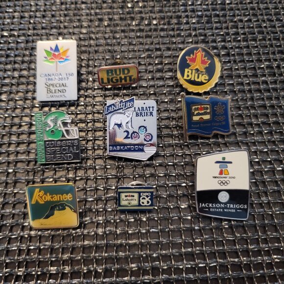 Sask Roughrider Brier Olympics Collector Pins Lot - Picture 2 of 2